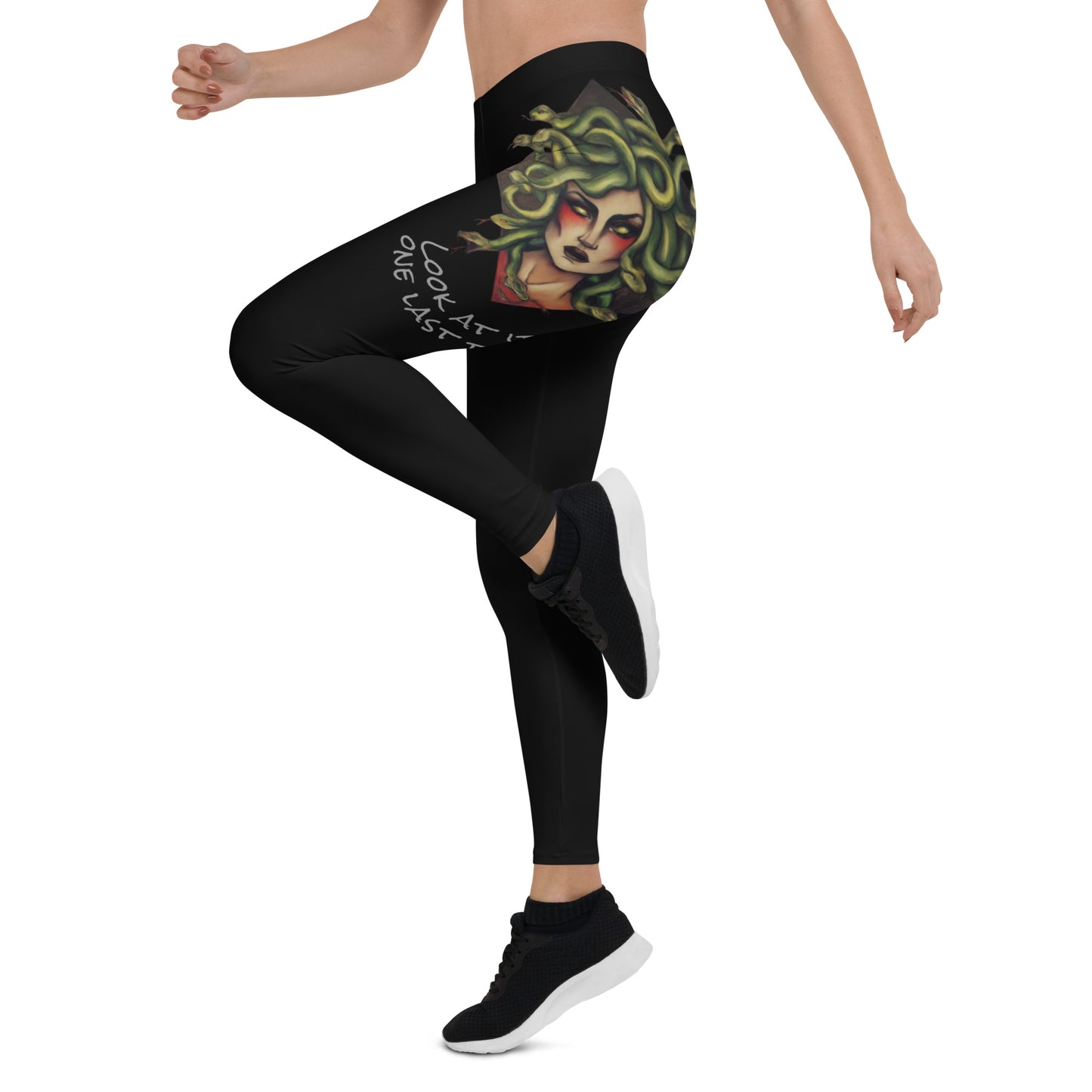 Turn them to stone Medusa leggings