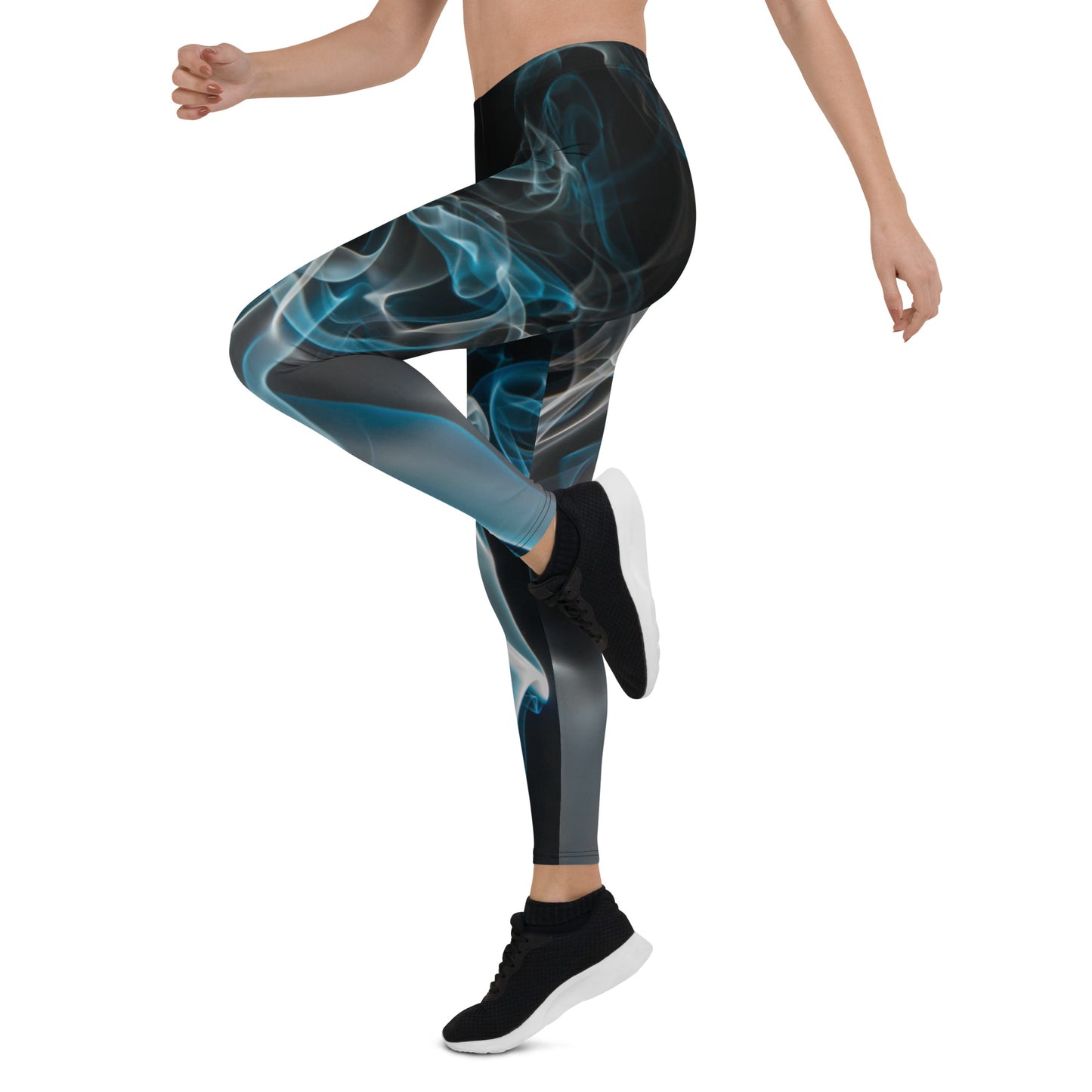 Neon smoke show leggings