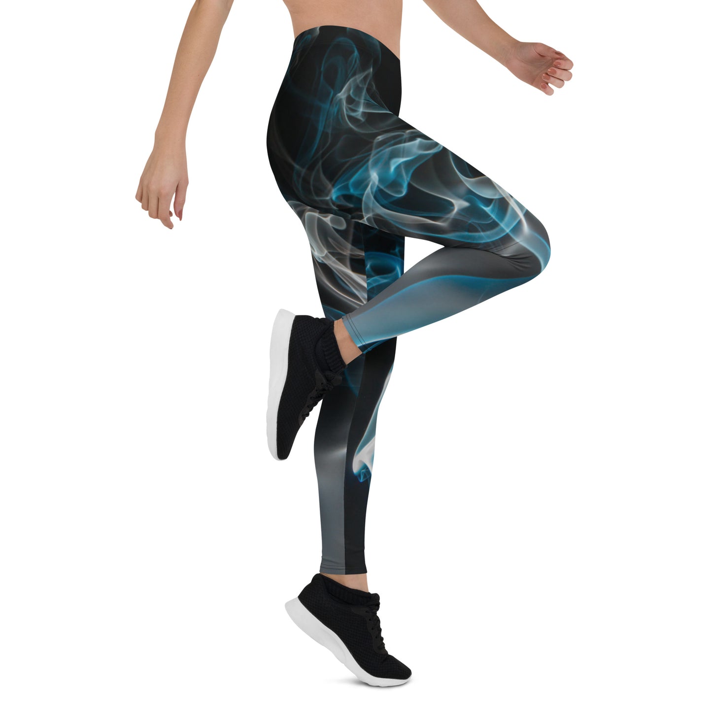 Neon smoke show leggings