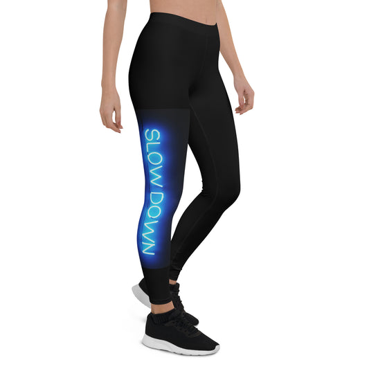 Neon slow down leggings